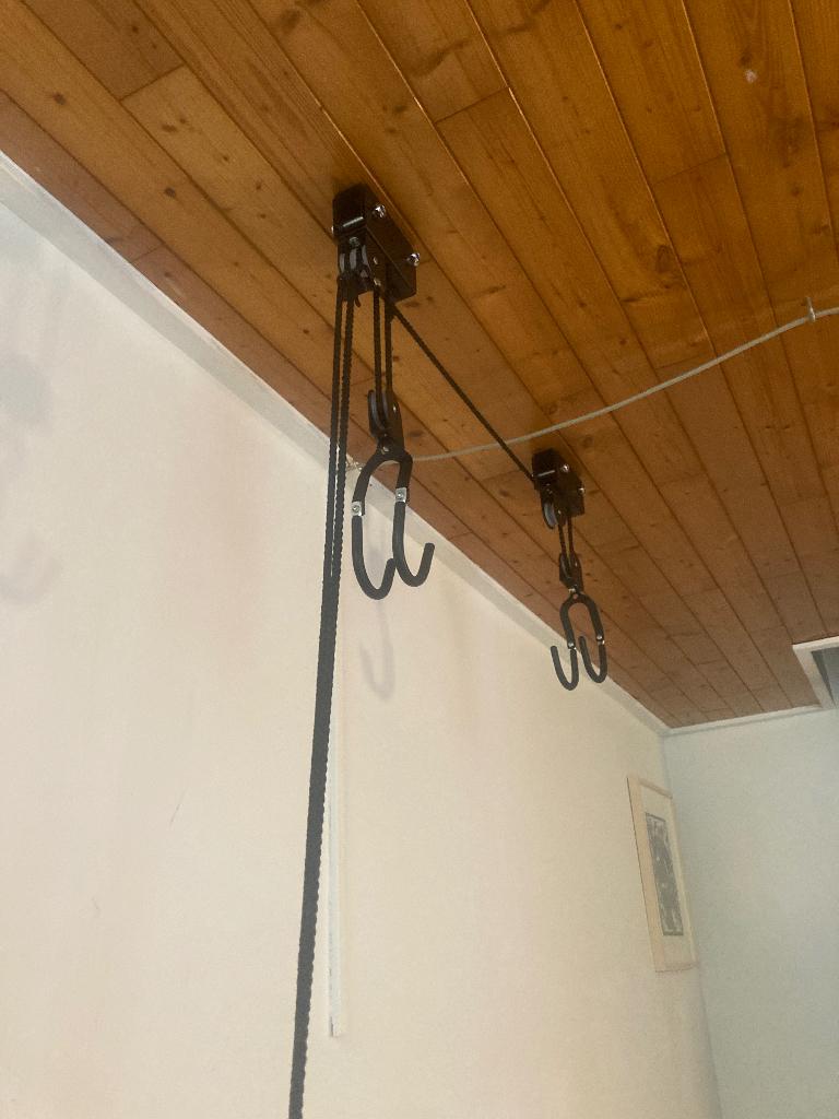 Katrol ophangsyteem voor fiets., Ophalen, Zo goed als nieuw, Overige merken