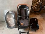 Kinderwagen met babybed en maxicose 3 in 1, Kinderen en Baby's, Ophalen, Zo goed als nieuw, Kinderwagen