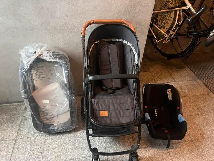 Kinderwagen met babybed en maxicose 3 in 1, Kinderen en Baby's, Kinderwagens en Combinaties, Zo goed als nieuw, Kinderwagen, Ophalen
