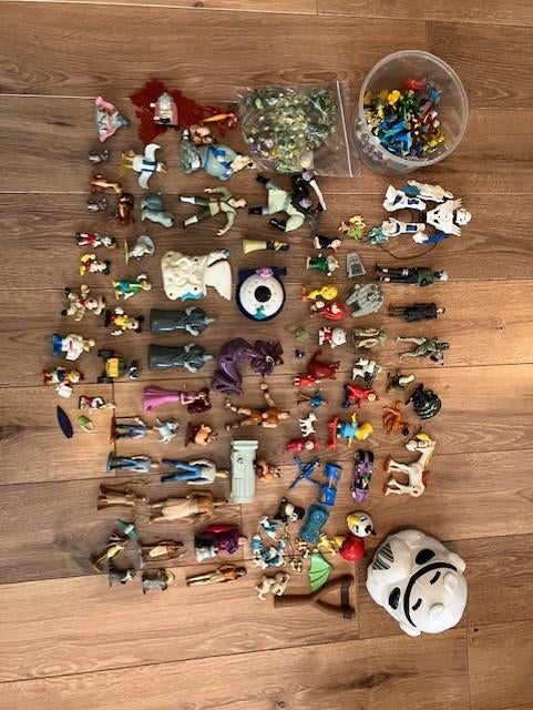 Disney pixar figuren Hercules mulan pocahontas star wars, Ophalen of Verzenden, Pocahontas of Kl. Zeemeermin, Gebruikt, Beeldje of Figuurtje