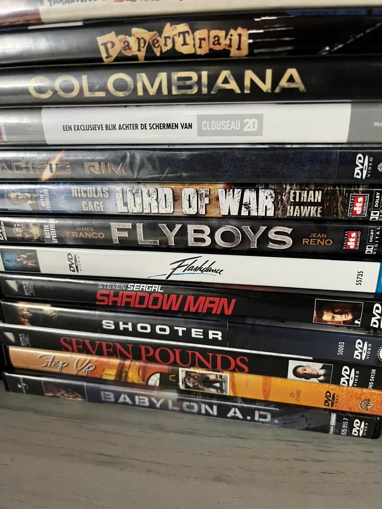 Dvd’s te koop, Ophalen, Gebruikt