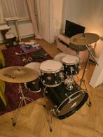 Premier Cabria Drum + Hardware + Cymbalen, Muziek en Instrumenten, Ophalen, Gebruikt, Premier