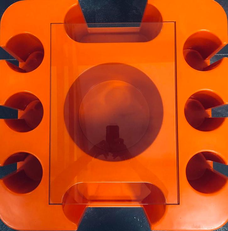 Bacco table basse , bar, Maison & Meubles, Tables | Tables de salon, Utilisé, Moins de 50 cm, 50 à 100 cm, 50 à 100 cm, Carré