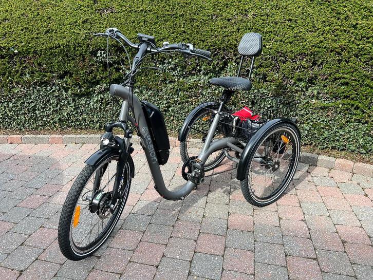 Tricycle Électrique DAMIUS EVASION 24" gris, Vélos & Vélomoteurs, Vélos | Tricycles, Comme neuf, Enlèvement