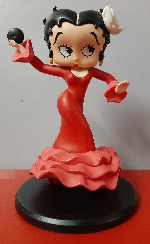 figurine Betty Boop en tenue de danseuse de flamenco., Enlèvement, Comme neuf, Autres types