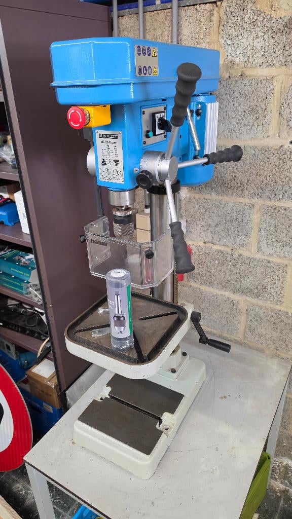 Huvema HU20 super, kolomboormachine met Albrecht snelspankop, Ophalen, Nieuw, 600 watt of meer, Kolomboormachine