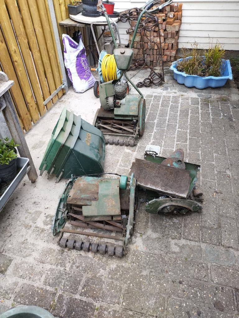 atco kooimaaier + onderdelen, Ophalen, Gebruikt, Opvangbak, Benzine-grasmaaier