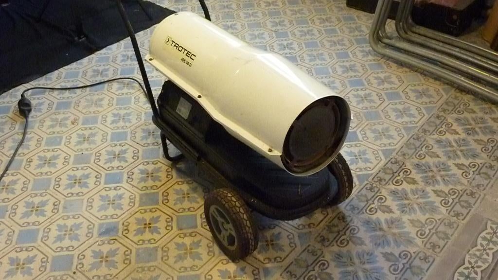 TROTEC IDE 30D - Souffleur à air chaud, Bricolage & Construction, Enlèvement, Utilisé, Autres types