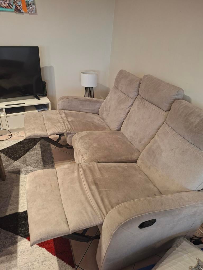 Fauteille 3 places, Ophalen