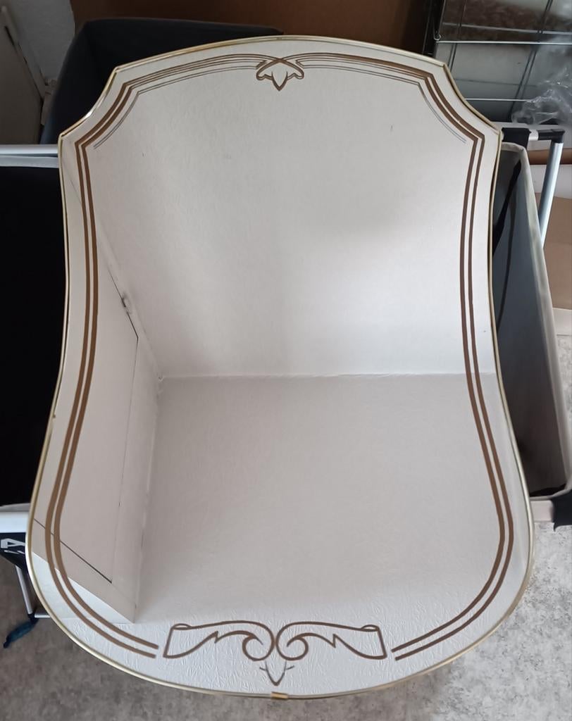 Vintage retro pop art spiegel '50, Verzamelen, Ophalen