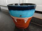 Vintage bloempot Cartens Tönnieshof Ü West-Germany Ø 28cm, Tuin en Terras, 25 tot 40 cm, Rond, Binnen, Ophalen of Verzenden