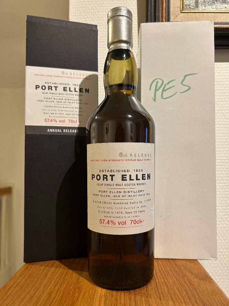 Whisky - Port Ellen 5th Release, Ophalen, Port