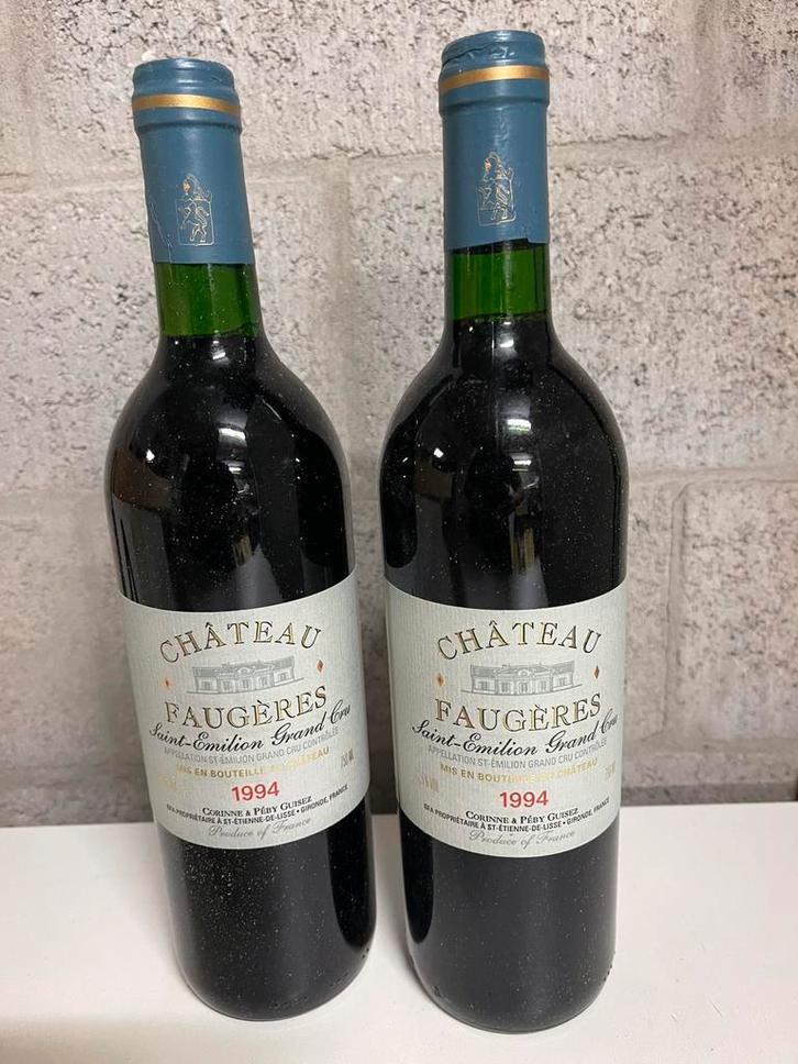 Chateau Faugeres 1994, Verzamelen, Wijnen, Ophalen