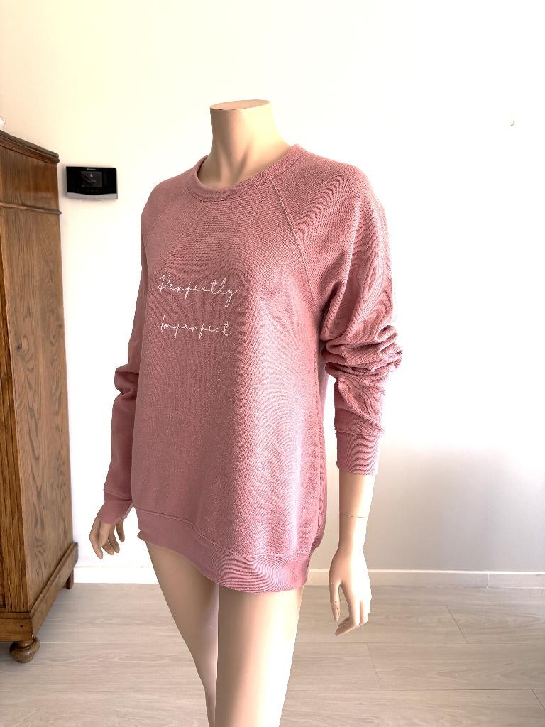 Om & Ah London oudroze sweater M – “Perfectly Imperfect”, Kleding | Dames, Truien en Vesten, Maat 38/40 (M), Verzenden, Om & Ah London