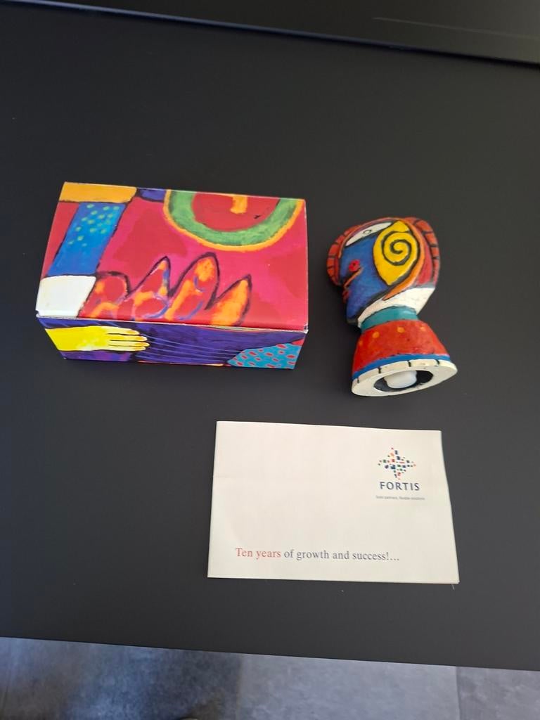 Bouchon de bouteille CLEMENS BRIELS. An 2000., Antiquités & Art, Enlèvement ou Envoi