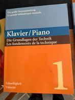 Piano les fondements de la technique, Musique & Instruments, Enlèvement ou Envoi, Comme neuf, Piano