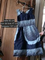 Robe en wax tissus africain, Enlèvement ou Envoi, Neuf, Bleu, Longueur genou