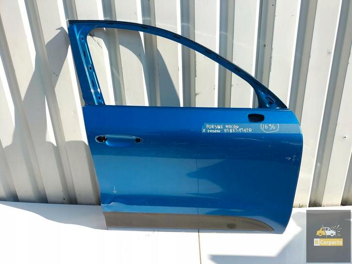 95B831312A, PORSCHE MACAN RECHTER VOORDEUR, Auto-onderdelen, Carrosserie, Deur, Porsche, Gebruikt