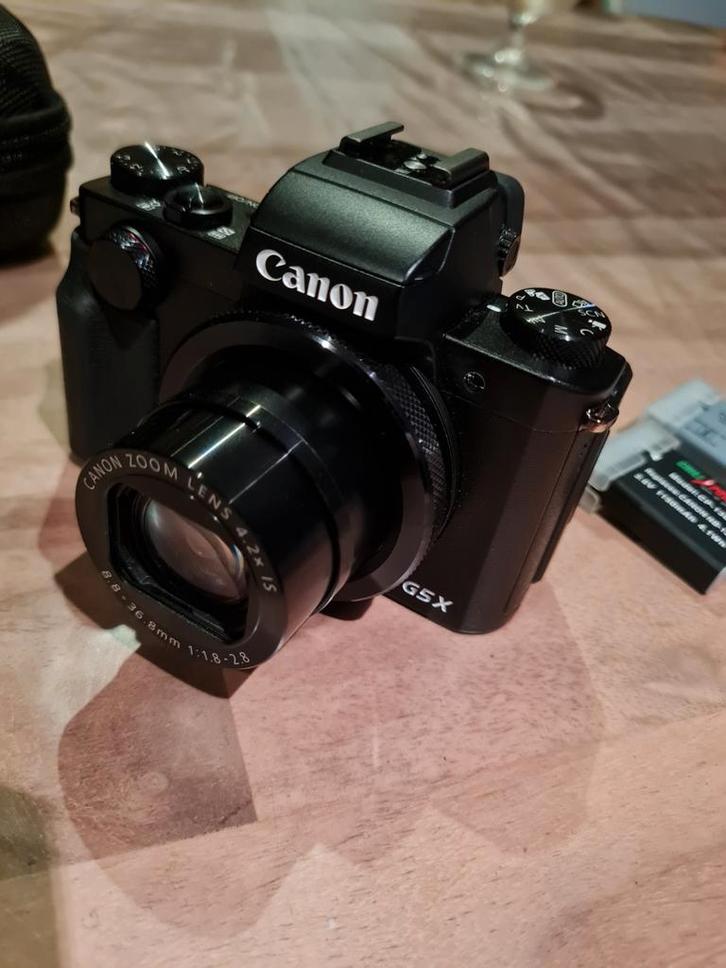 Canon PowerShot G5 X, Audio, Tv en Foto, Fotocamera's Digitaal, Zo goed als nieuw, Compact, Canon, 4 t/m 7 keer, Ophalen