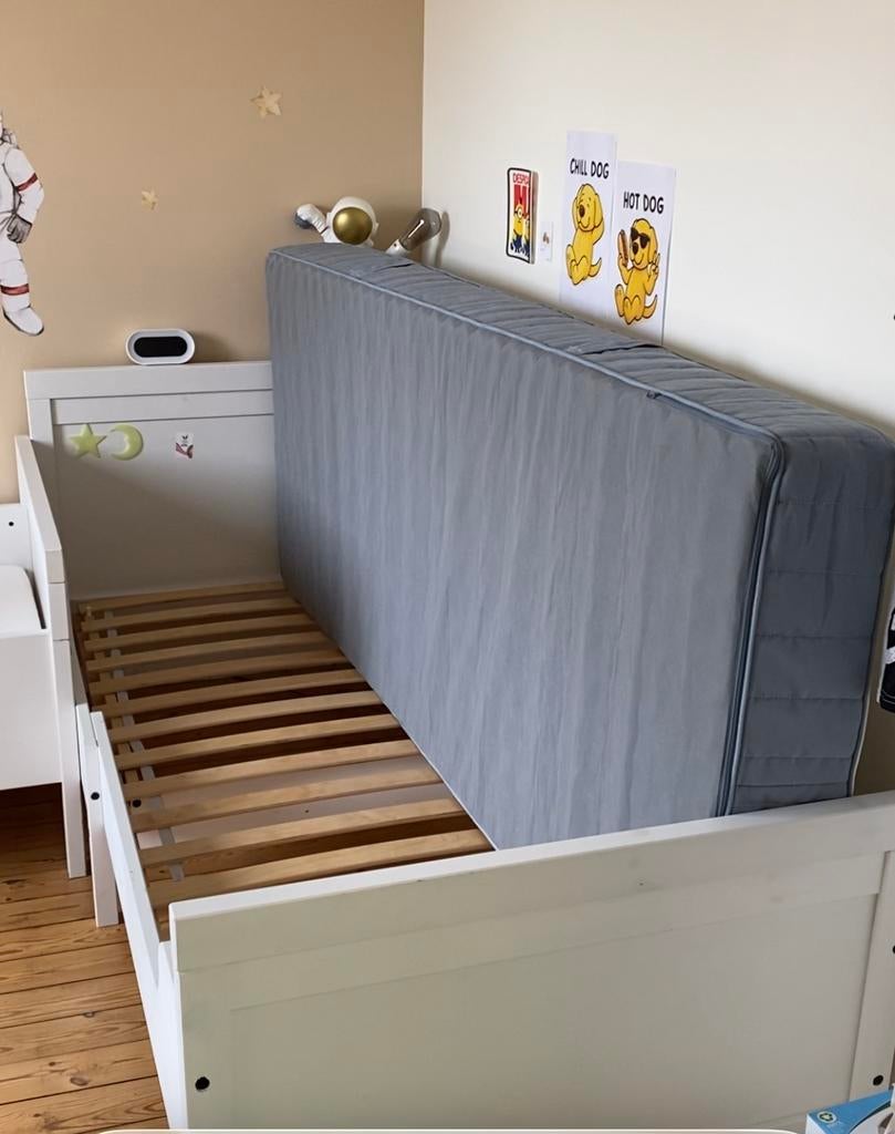 Meegroeibed Ikea (excl. matras), Kinderen en Baby's, Ophalen, Gebruikt, Matras