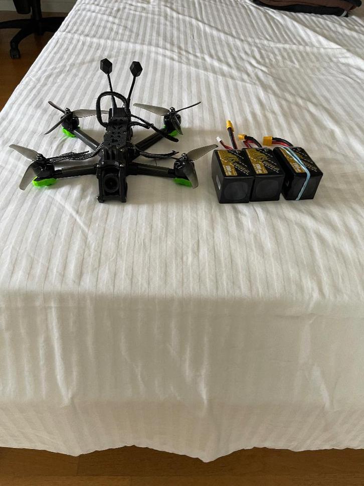 Iflight Nazghul Evoque F5 V2 O4 GPS FPV drone, TV, Hi-fi & Vidéo, Drones, Comme neuf, Autres types, Qualité supérieure, Autres marques