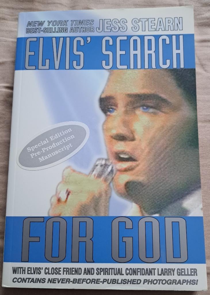 ELVIS' Search For God, Boeken, Ophalen of Verzenden, Zo goed als nieuw