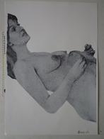 Zeefdruk Herman Jacobs "Naakte vrouw" uit 1978, Antiek en Kunst, Ophalen of Verzenden