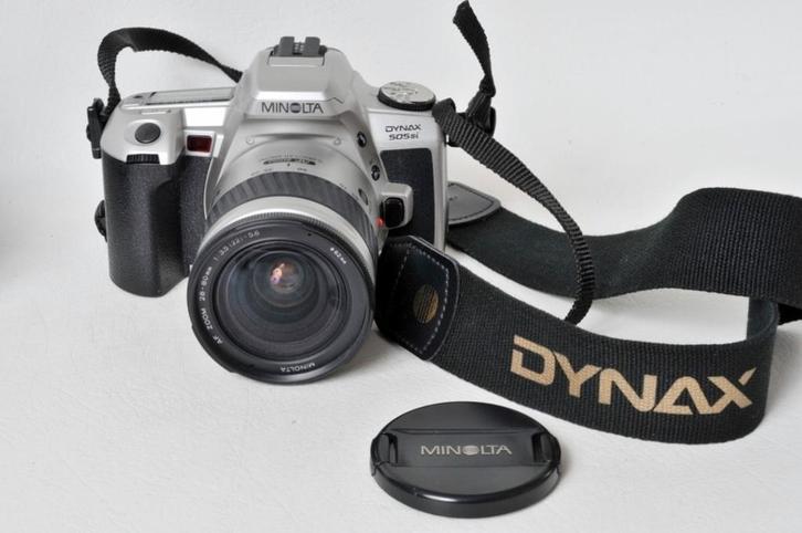 Minolta Dynax 505 S i + 28-80 mm macro-AF-zoom 1:4-5 ,6, Audio, Tv en Foto, Fotocamera's Analoog, Zo goed als nieuw, Spiegelreflex