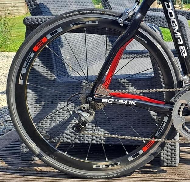 Carbon wielen Shimano C50 (bandjes/velgrem)., Ophalen