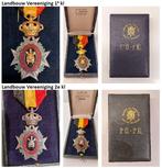 Medaille Ereteken Landbouw 1ste klasse en 2de klasse, Ophalen