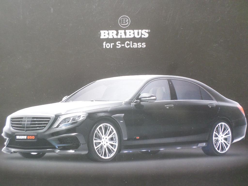 Brochure de la Mercedes Brabus Classe S, Livres, Autos | Brochures & Magazines, Mercedes, Enlèvement ou Envoi