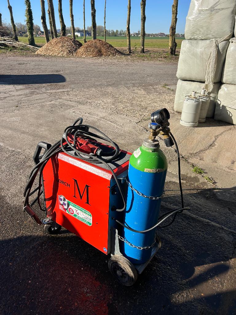 Halfautomaat lasapparaat, Ophalen, Gebruikt, Minder dan 150 ampère, CO2