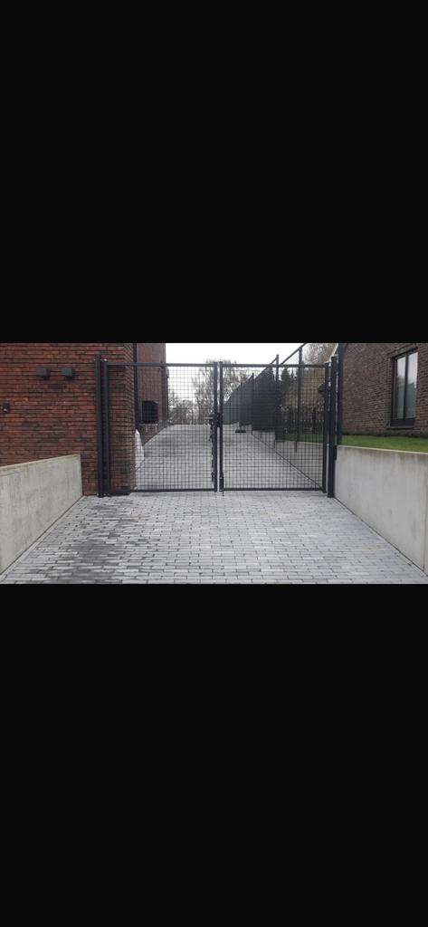 Zwart hekwerk, Tuin en Terras, Ophalen, Gebruikt, IJzer