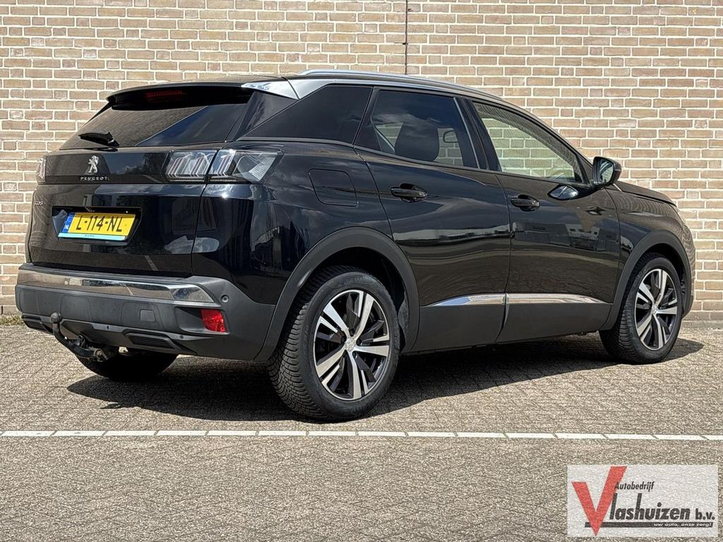 Peugeot 3008 1.2 PureTech Blue Lease Allure | € 9.900,- NETT, Parkeersensor, Zwart, Bedrijf, Handgeschakeld