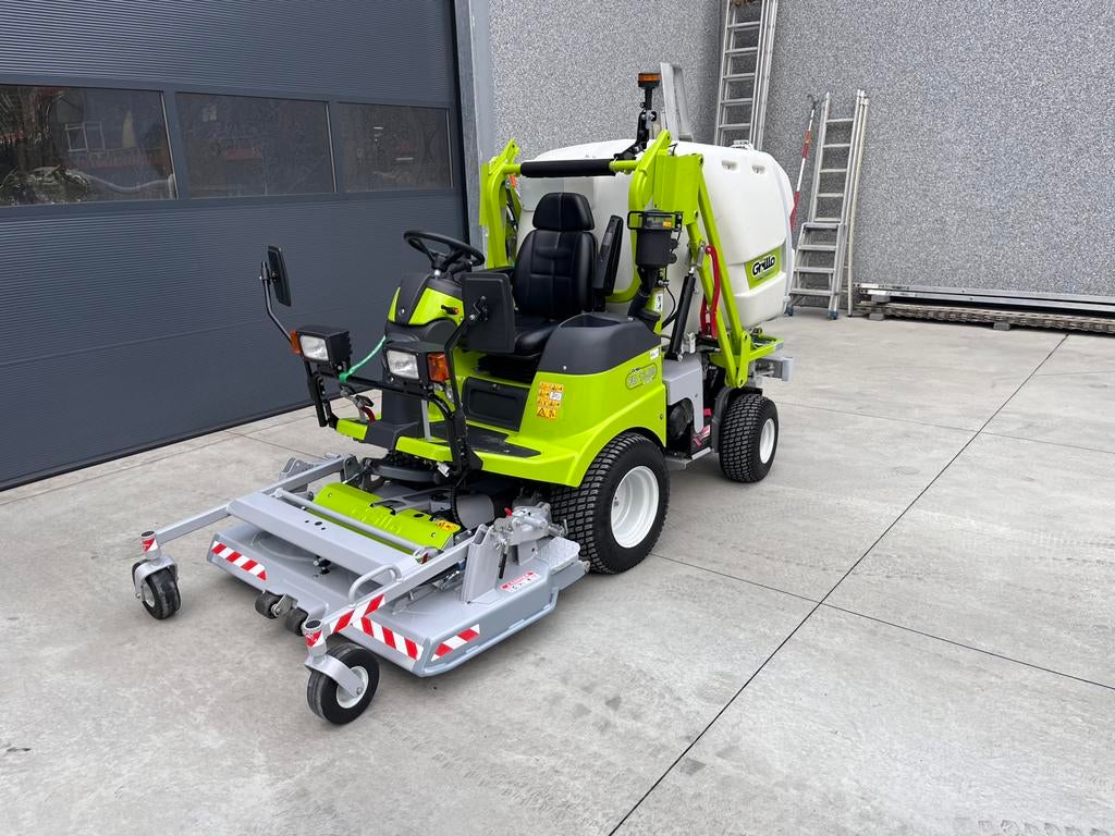 Grillo fd 1309 frontmaaier demo, Ophalen