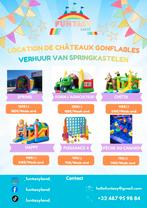 Location de châteaux gonflables, Enlèvement, Comme neuf