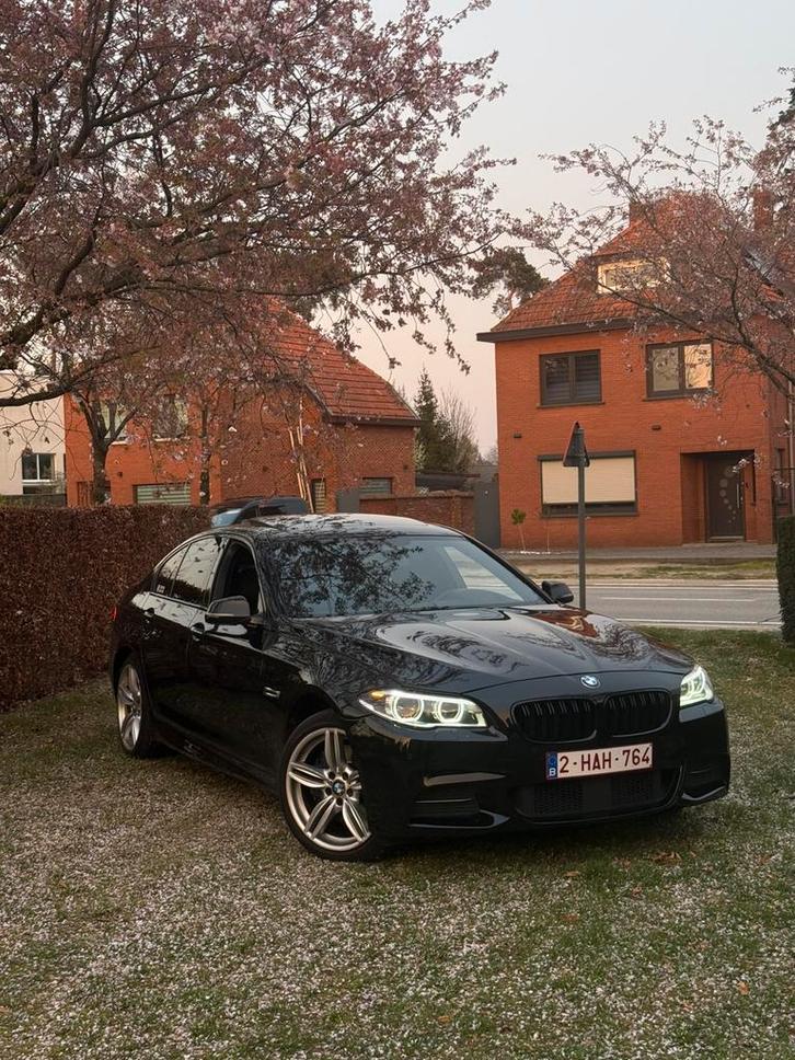 Bmw F10 530d xDrive, Auto's, BMW, Particulier, 5 Reeks, Cruise Control, Diesel, Euro 6, 4 deurs, Zwart, Zwart, Leder, Vierwielaandrijving