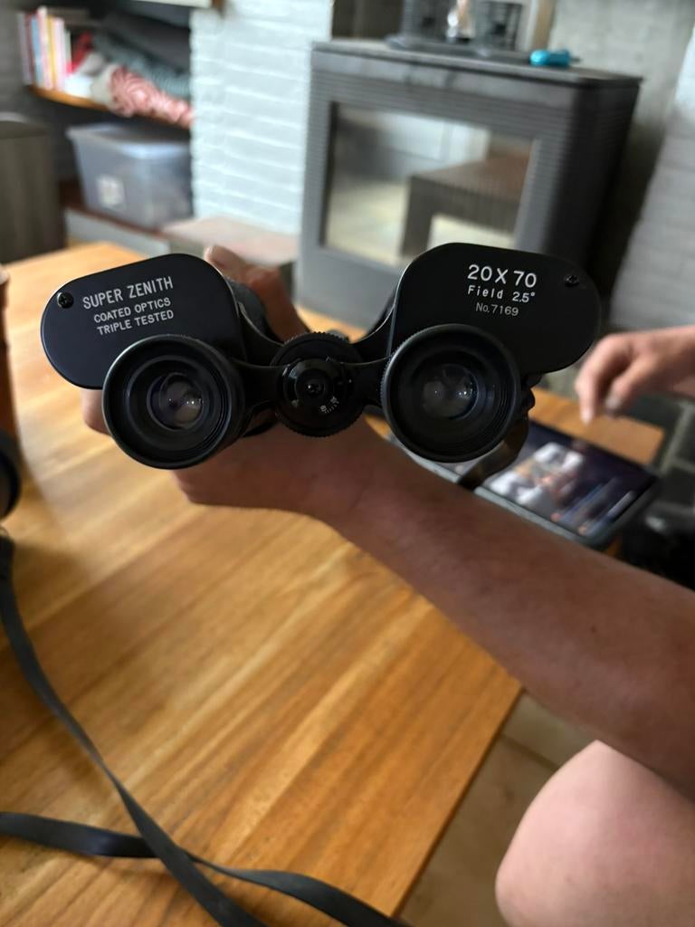 Verrekijker met hoes, Ophalen, Zo goed als nieuw, Met hoes of tas