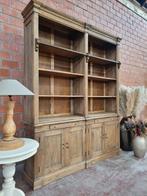 Bibliothèque/meuble de bibliothèque en bois massif art:92/26, Teck, Avec tablette(s), 25 à 50 cm, 200 cm ou plus