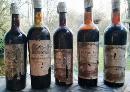 A vendre tout ou en partie 400 bouteilles de vin, Collections, Vins, Comme neuf, Vin rouge, France, Pleine, Enlèvement