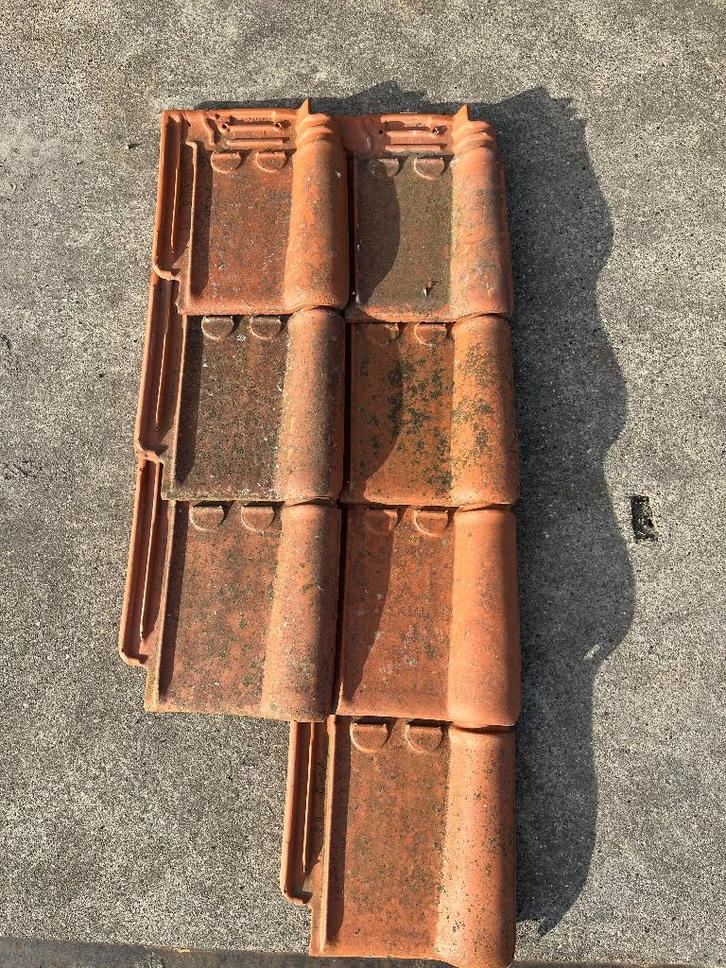 Koramic stormpan 993 rustiek en natuurrood., Bricolage & Construction, Tuiles & Revêtements de toit, Utilisé, Tuiles, Pierre ou Argile