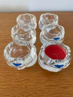 Vintage theelichthouder/eierdopje. (6stuks), Antiek en Kunst, Ophalen of Verzenden