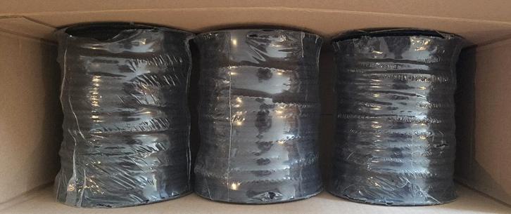 3 rollen 6mm katoen rol 100m per rol, Hobby & Loisirs créatifs, Bricolage, Neuf, Matériel, Enlèvement ou Envoi