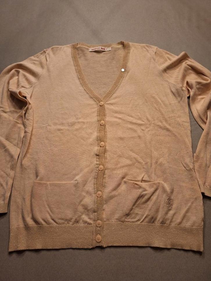 Heel mooie geklede gilet dames, Hampton Bays, L , NIEUW, Kleding | Dames, Truien en Vesten, Nieuw, Maat 42/44 (L), Beige, Ophalen of Verzenden