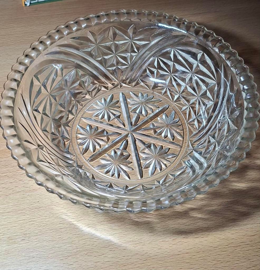 Glazen schaal, Antiek en Kunst, Ophalen of Verzenden