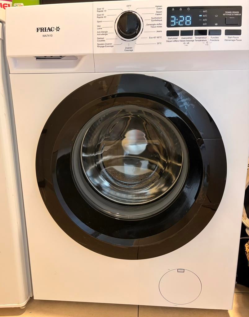 Friac wasmachine 7kg, Ophalen, Zo goed als nieuw