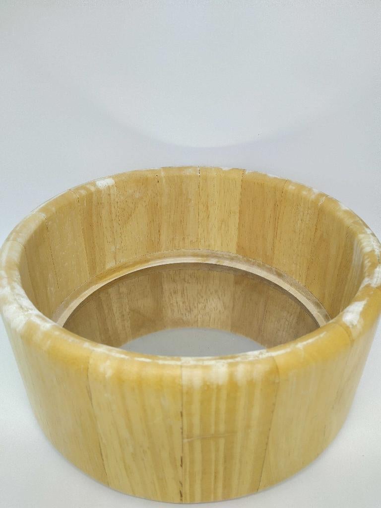 Houten kom merk "MENU", Ophalen