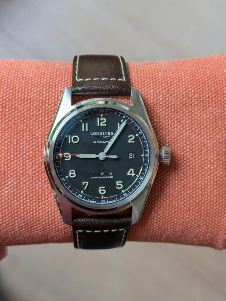 Longines Spirit 40mm 12/2025 als nieuw, Handtassen en Accessoires, Horloges | Heren, Ophalen