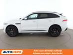Jaguar F-Pace 30d R-Sport AWD (bj 2017, automaat), Auto's, Jaguar, Automaat, Gebruikt, Wit, Leder