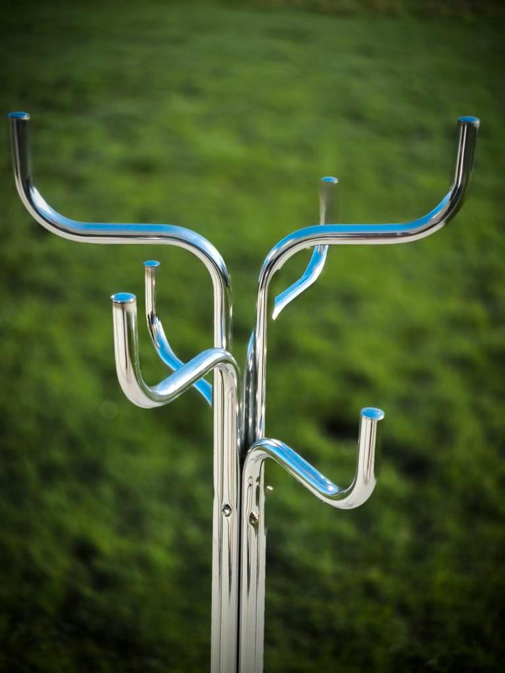 Porte manteau vintage chrome style Sidse Werner, Maison & Meubles, Accessoires pour la Maison | Portemanteaux, Utilisé, Portemanteau sur pied